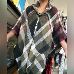 Plaid shawl